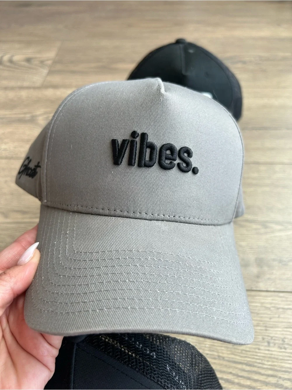 Three Casual Trucker Hats - Ghost 
